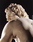 Gian Lorenzo Bernini David [detail 1] painting